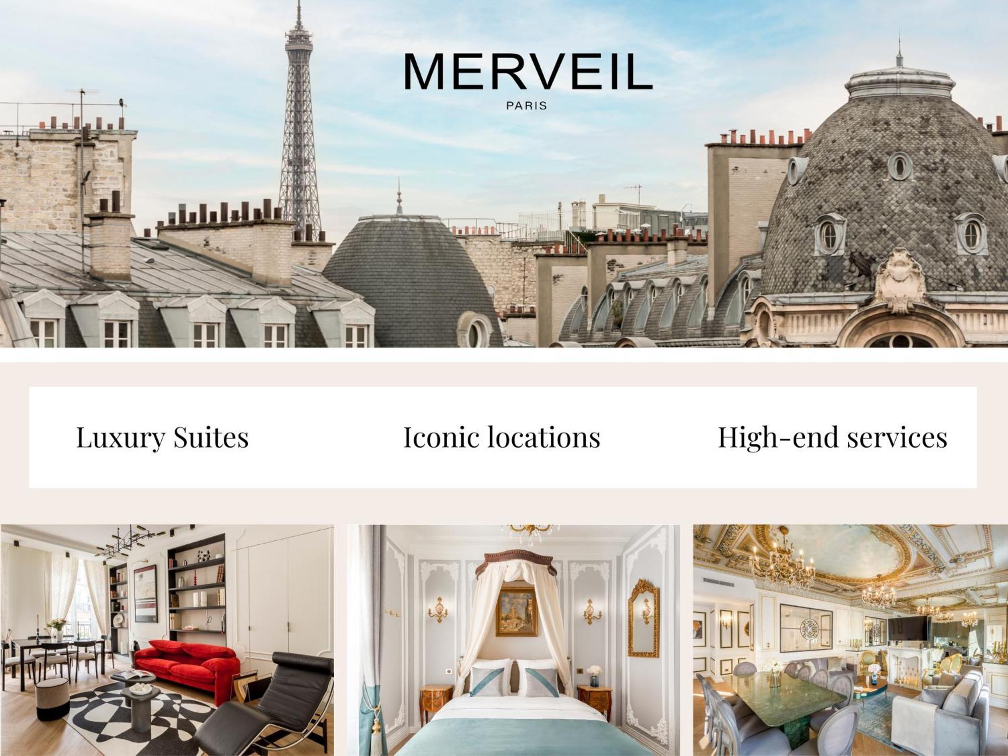 Merveil - Luxury Serviced Apartment - Royale II Paris Exterior foto